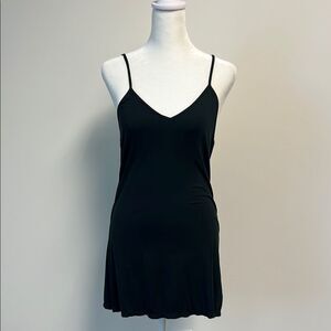 Free People Black Spaghetti Strap Dress XS